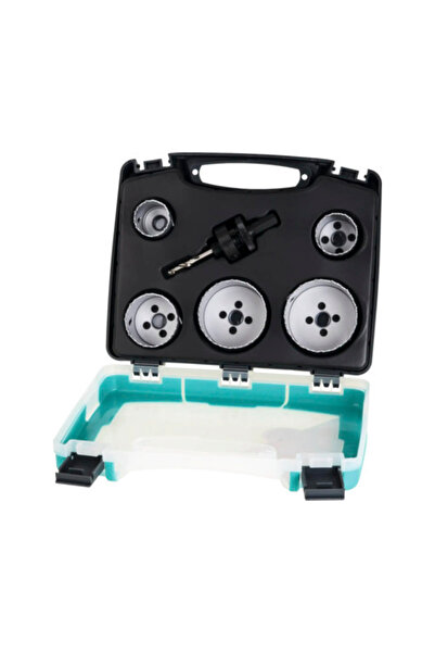 Wolfcraft Set carote universale cu burghiu BiM Ø35-68 mm, 5 piese