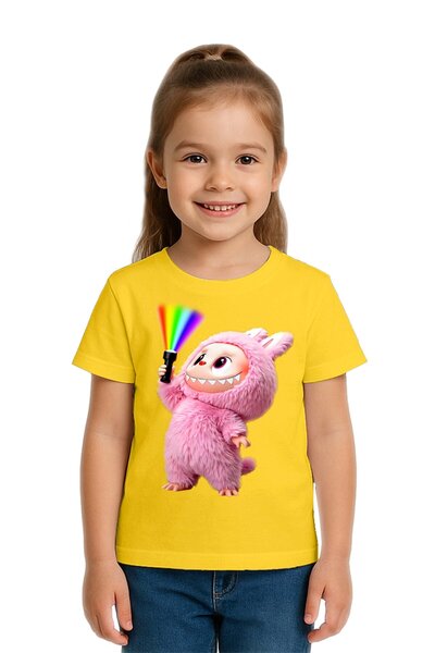 SEDİRLİ Unisex Printed Kids T-Shirt Cotton Combed Fabric