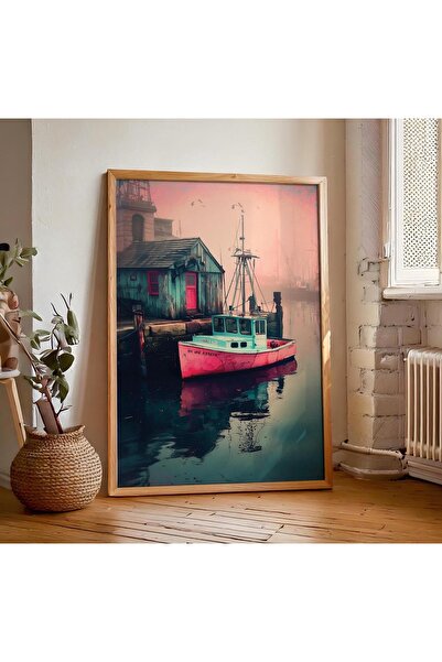 Tuba Decor Τραπέζι σαλονιού κουζίνας με ξύλινο πλαίσιο μονοκόμματο