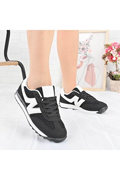 Tmall Pantofi sport pentru femei, material textil, D1497, negru