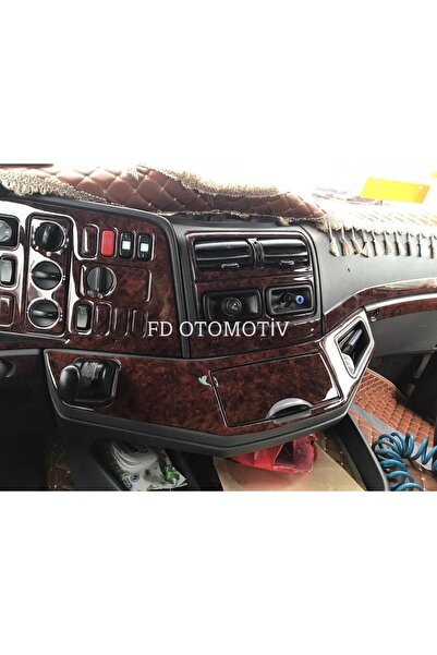 FD Damla Etiket Mercedes Axor Torpedo, Console, Trim, Chest Cover Set Dark Oa...