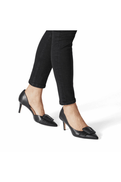 Tamaris Elegant Medium Heel Shoes Black