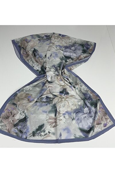 Şehr-i Şal İstanbul Ράμι Οργανικό με τύπωμα Σάλι -3607-10