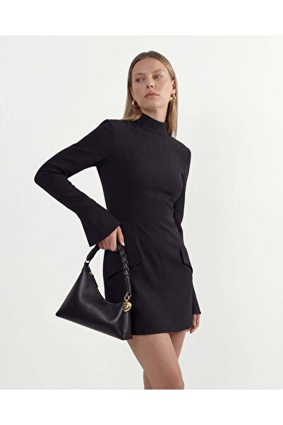 Magdarel Eclipse Black Dress
