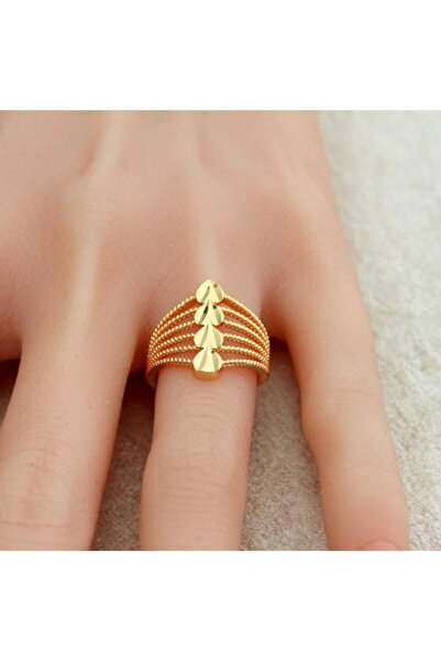knooz Gold Hearts Ring