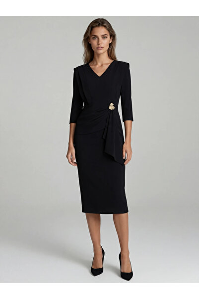 Ejolie Black Ines dress