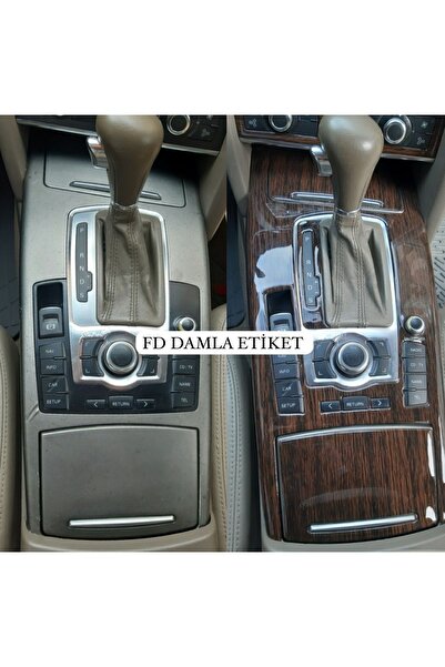 FD Damla Etiket طقم تزيين لوحة القيادة والكونسول والزخارف لسيارة أودي A6 C6، ...