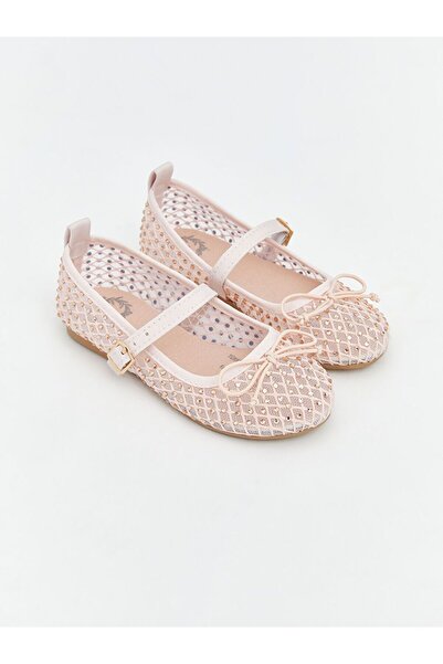 LC Waikiki LCW STEPS Girls' Ballerinas with Bow Detail