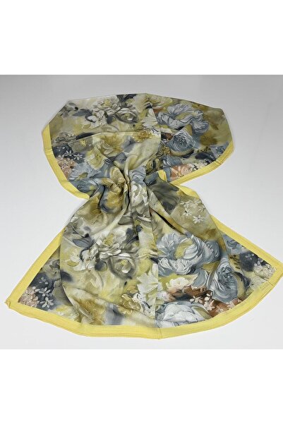 Şehr-i Şal İstanbul Ράμι Οργανικό με τύπωμα Σάλι -3607-12