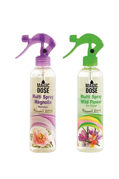 Falkon Set spray parfum auto – Magnolia și Flori Sălbatice