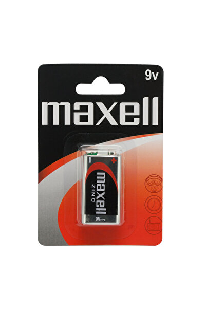 Maxell Baterie 9V E 6F22 Zn 9V 1 buc/blister