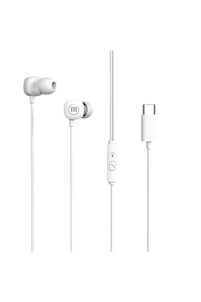 Maxell Casti Square Type-C, cu microfon, in ear, stereo, 1.2m, compatibile te...