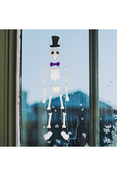 FAMİLY Decor fereastra gel colorat - schelet - 46 x 12 cm