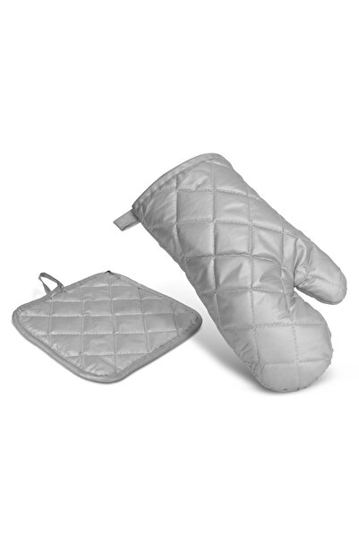 BBQ Mănușă și suport de vase - 25 cm - gri