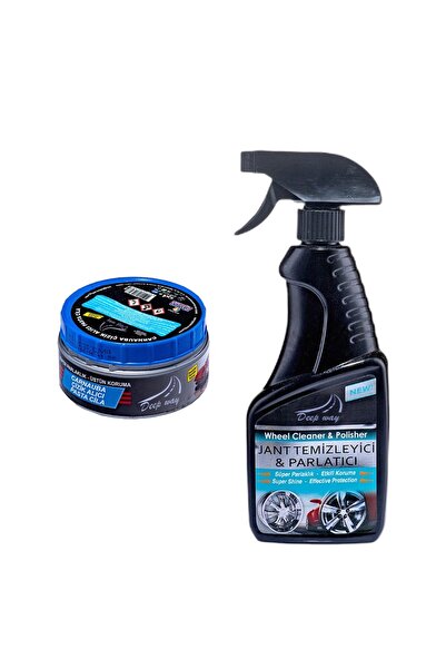 Falkon Set de lustruit auto – Pastă de ceară și curățitor de jante