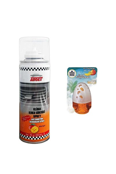 Falkon Set parfum auto Mango + Mango-Pepene galben