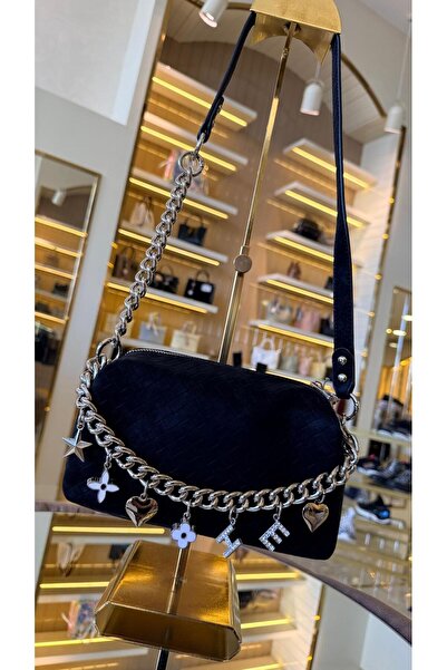 KRISTE BELL Duygushoesbag İthal Yumuşak Deri Aksesuarlı Kadın Çanta 27281