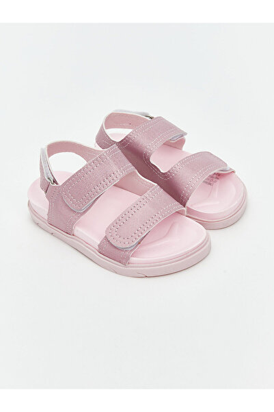 LC Waikiki سيراي نيو سيزون فيلكرو مزدوج الشريط للفتيات الصغيرات صندل