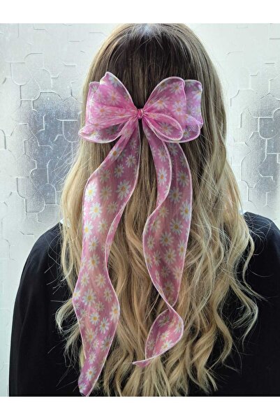 Melkady Aksesuar MelKady 517B - Papatya Με σχέδιο Curly Με βολάν Organza Luxu...