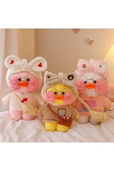 SHAMİRA Lalafanfan duck karışık figür peluş kıyafetli
