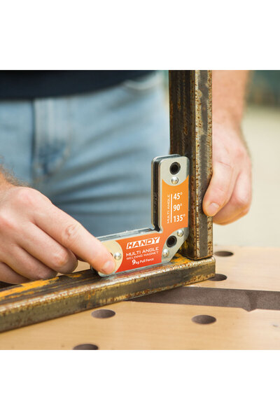 Handy Welding magnet - 45 ° - 90 ° - 135 ° - 9 kg