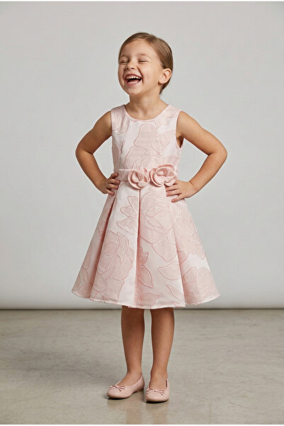 Abel & Lula Mayoral Abel Lula Κοριτσίστικο Φόρεμα Lux Ροζ