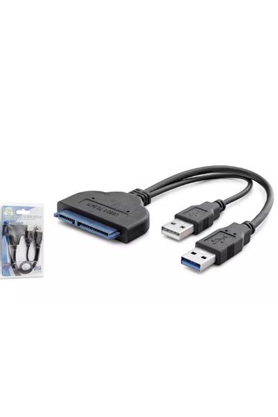 NODAR Hadron Hdx7549 USB3.0 إلى محول Sata مع مدخل طاقة 2.5 بوصة 4 تيرابايت أسود