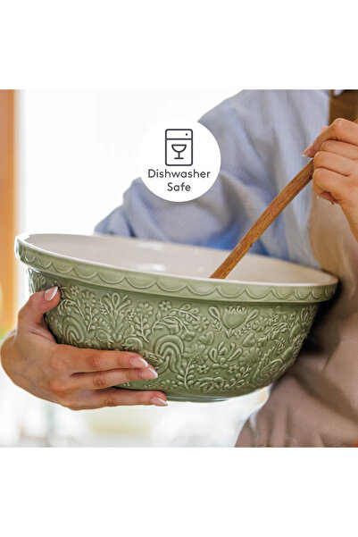 MyBalliStore Mason Cash Home To Roost Mixing Bowl 29 Cm Yeşil Karıştırma Kabı