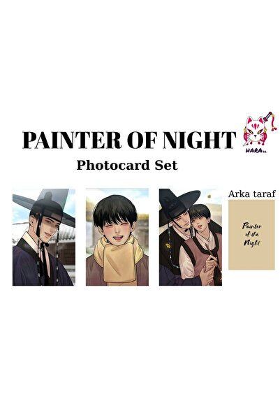 Hara Company Set de photocards Painter of The Night / Set de cărți de colecție