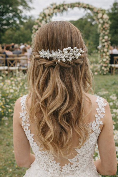 renaitre art Gelin Tokası, Nişan Tokası, Tarak Toka, Topuz Tokası, Zarif Tasa...