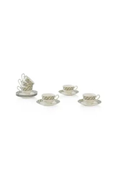 Midas ZAVA COFFEE CUP+SAUCER SET OF 6 PCS