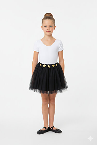 Bidani - تنورة ليتل ستار السوداء، من سنة إلى 8 سنوات