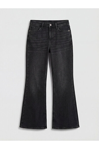 LC Waikiki Pantaloni de damă Özmarka New Season cu talie înaltă și croială ev...