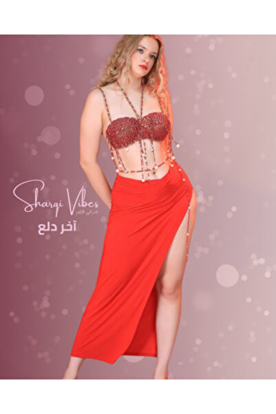 Sharqi Vibes Oriental Eastern Belly Dance Outfit Costume Suit - Lulwa