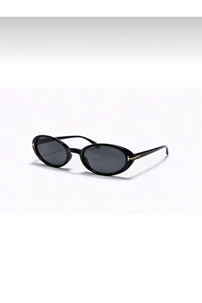Mazzy Jine Oval Black Women's Sunglasses