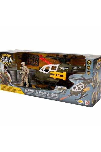 ELBA Sunman Oyuncak Soldier Force Rapidfire Askeri Araçlı Oyun Seti