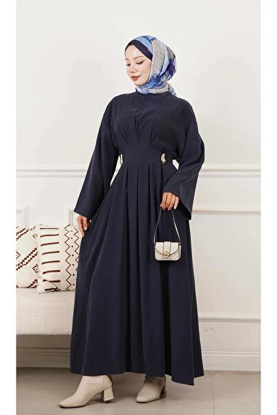 MODA ÖF KEMER DETAYLI ELBİSE