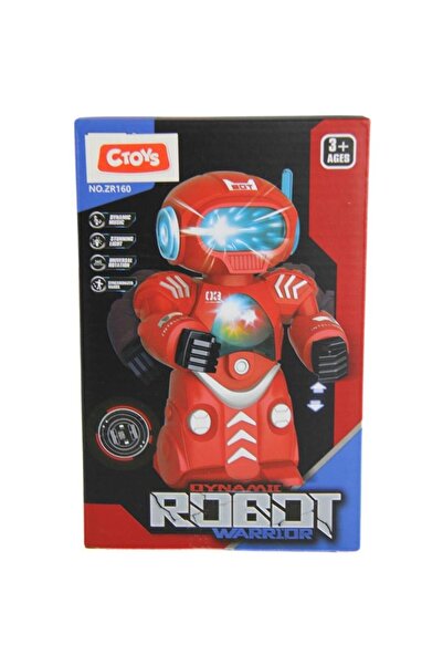ctoy Oyuncak Işıklı Sesli Dans Edebilen Ve 360 Derece Dönen Robot CTOY-ZR160