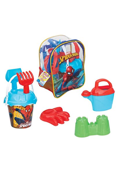 SPIDERMAN Dede Oyuncak Resimli Sırt Çantalı Plaj Set