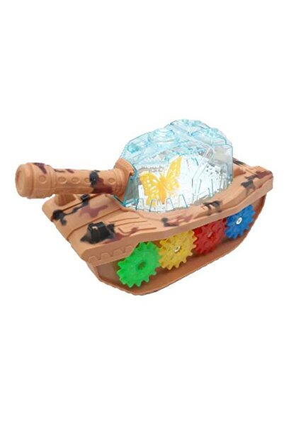Can Toys Can Oyuncak Kutulu Pilli Işıklı Askeri Tank 3933