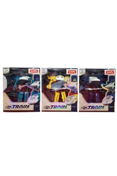 ctoy Oyuncak TrenE Dönüşebilen Robot 3 Ass. CTOY-FB141