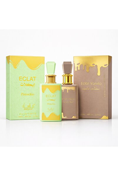 MANASIK Set 2 Parfumuri arabesti Eclat Vanilla si PISTACHIO