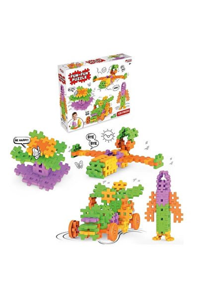 DEDE لعبة لغز المرح 128 قطعة