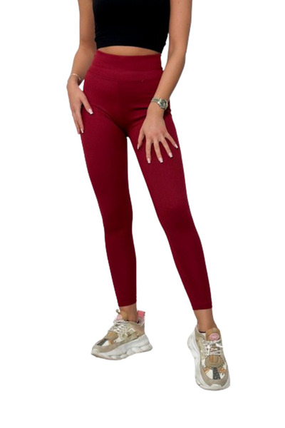 Kesi Colanți cu dungi vișinii