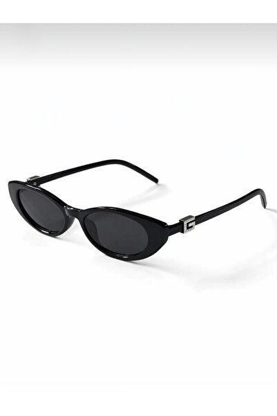 Mazzy Frey Cat Eye Black Women's Sunglasses