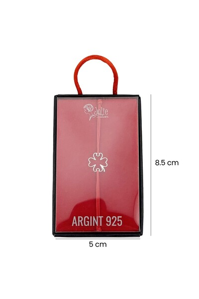 Flippy Βραχιόλι Martisor Ασήμι 925, Jolie, Μοντέλο Clover, 1 Μαρτίου Martisor...