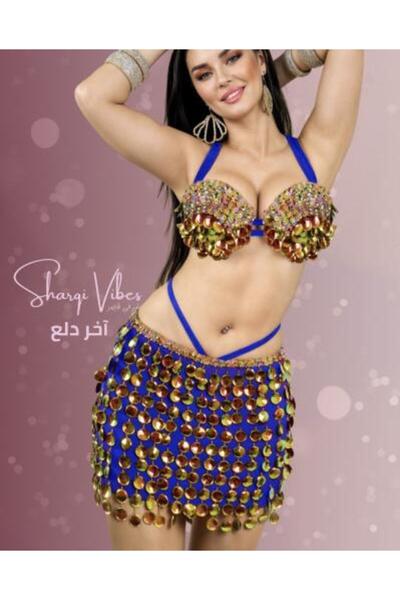 Sharqi Vibes Oriental Eastern Belly Dance Outfit Costume Suit - Sultana