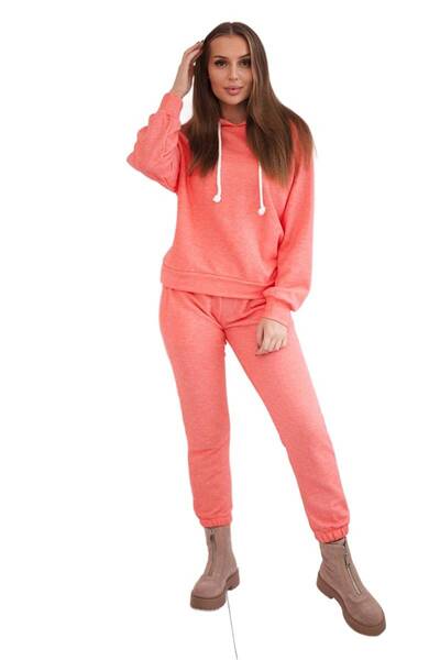 Kesi Set trening cu glugă zmeură