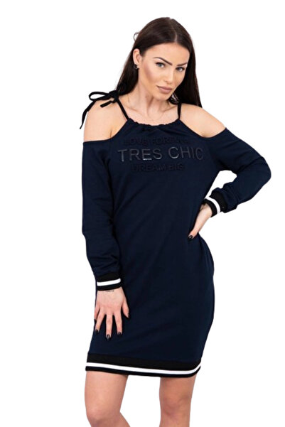 Kesi Rochie bleumarin Tres Chic