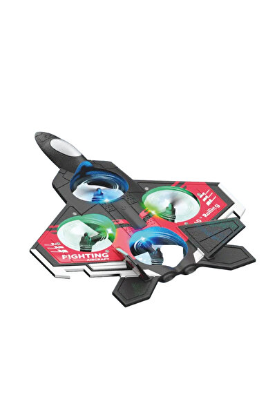 Genel Markalar Uzaktan Kumandalı LED Işıklı Drone Uçak 360 Derece Dönüş Özellikli Oyuncak Drone